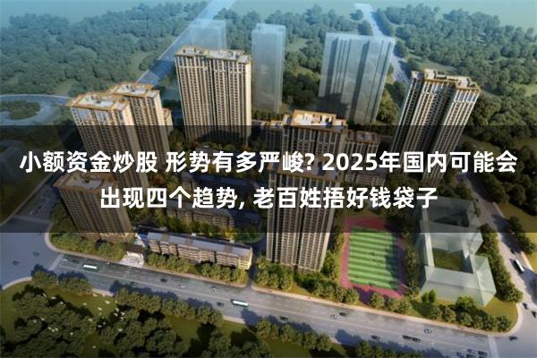 小额资金炒股 形势有多严峻? 2025年国内可能会出现四个趋势, 老百姓捂好钱袋子